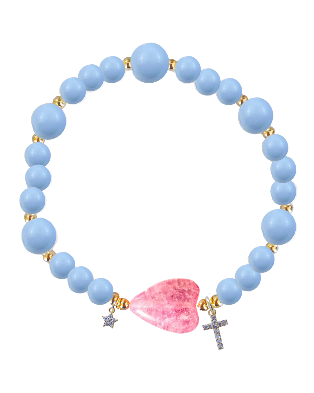 Elena blue, 14k Gold filled- create your own