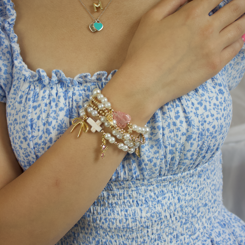 In love-14k gold filled bracelet