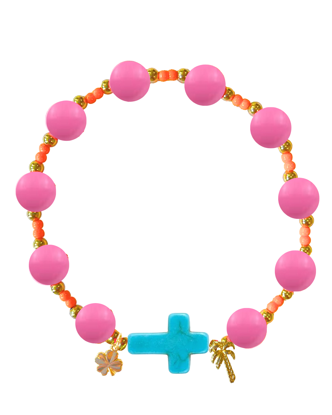 Eliana pink, 14k Gold filled- create your own