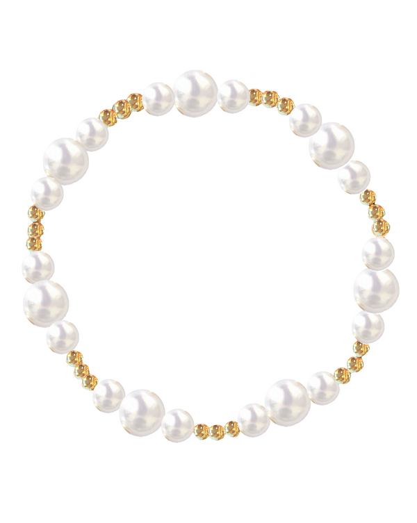 Figuring it out-14k gold filled bracelet