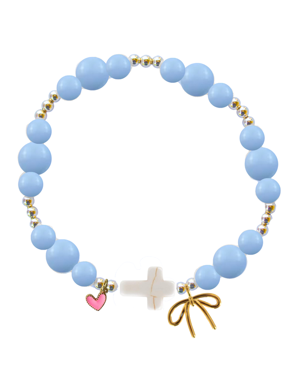 Alma blue, 14k Gold filled- create your own